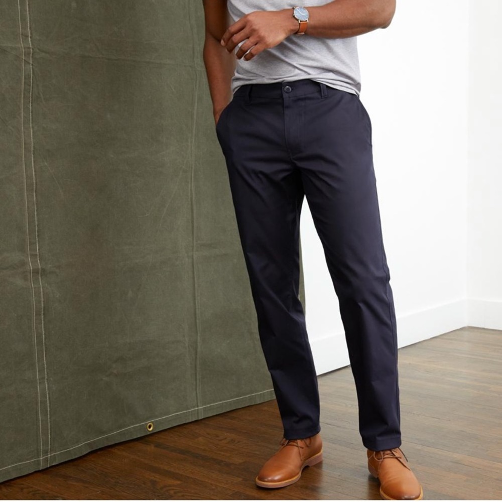 Bluffworks Ascender Chino Pant Blue Size 35 X 32